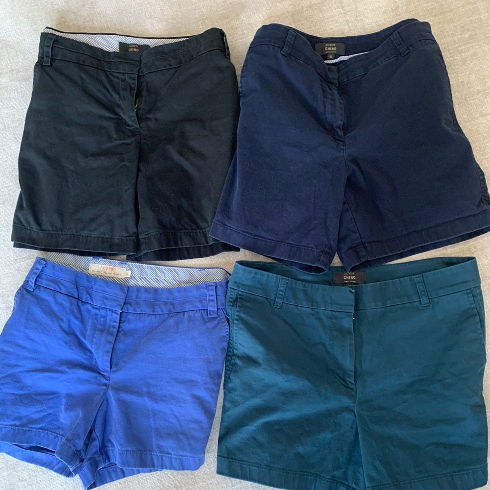 Set of 4 JCrew shorts